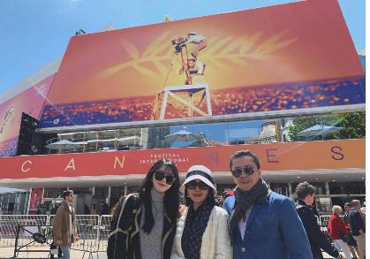 王中磊老婆王晓蓉个人资料(王中磊携带妻女现身戛纳)(3)