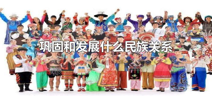 巩固和发展什么民族关系 巩固和发展什么民族关系