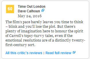 爱丽丝梦游仙境电影总结(爱丽丝梦游仙境2先期影评出炉)(17)