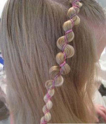 儿童编发随手一扎都这么好看(2款俏皮可爱的儿童编发扎发图解)(4)