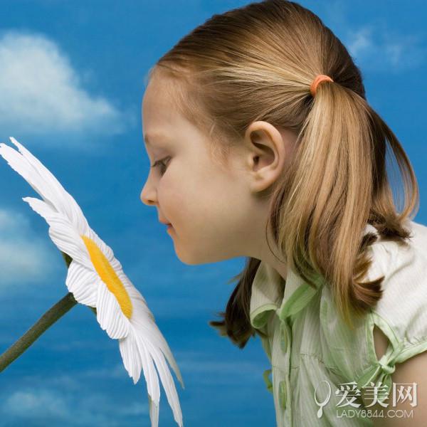 儿童美式发型女孩扎头发(精选欧美女童扎法发型)(9)