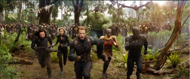 复联所有集结片段(复联3预告片来袭)(20)