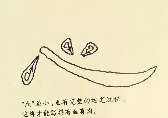 最好的隶书字帖(隶书曹全碑十一种基本笔法图示)(1)