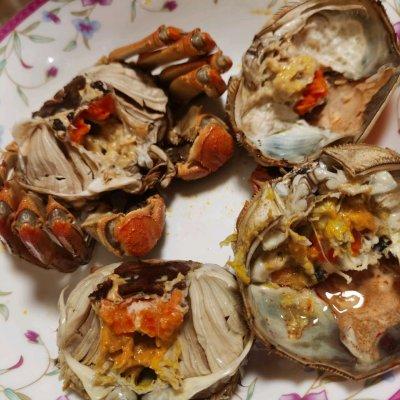 手把手教你清蒸大闸蟹的正确做法(在家不知道吃什么)(3)