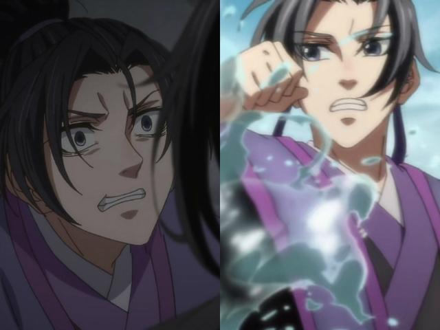 魔道祖师魏无羡蓝忘机正面照(五个画风崩坏的画面)(5)