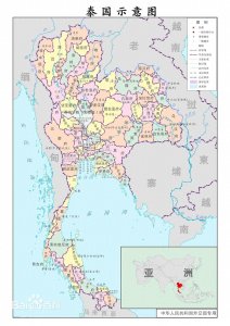 ​东南亚各国高清地图