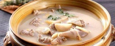 ​鸭汤的功效作用 鸭汤的作用和功效