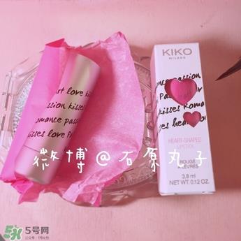 kiko2017情人节爱心口红色号 kiko2017情人节爱心口红试色 kiko2017情人节爱心口红色号 kiko2017情人节爱心口红试色