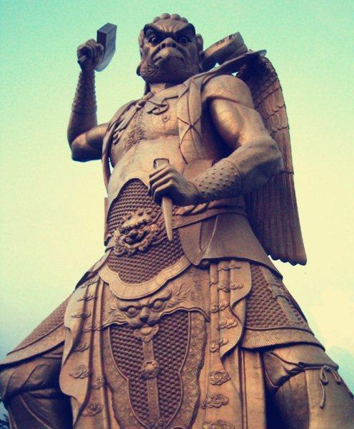 《西游记》中常说孙悟空是“毛脸雷公嘴”,那雷公到底长啥样?