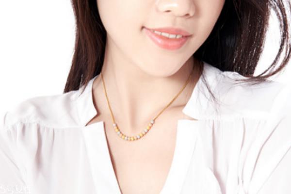 黄金项链一般多长合适 根据自己体型挑选