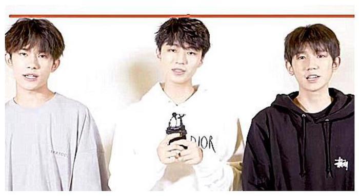 TFBOYS终于同框,合体录制VCR,易烊千玺的身高抢镜了