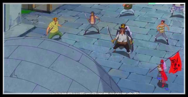 海贼王879集:黑胡子海贼团与四位队长有战斗,革命军龙有点着急