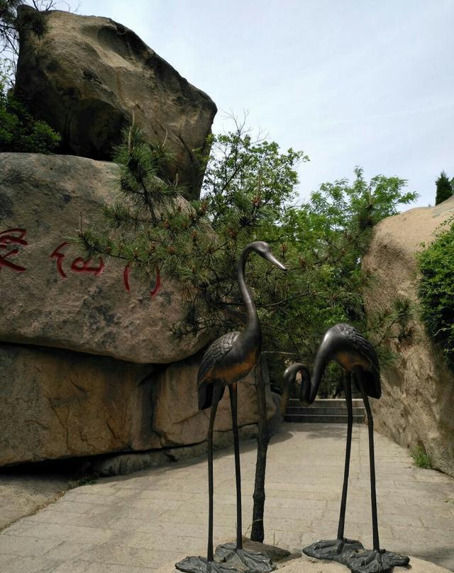 钟灵毓秀,海边仙山------即墨鹤山