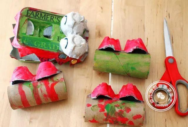 幼儿园新年手工集合:灯笼鞭炮樱花树等,五个教程三岁孩子可学习