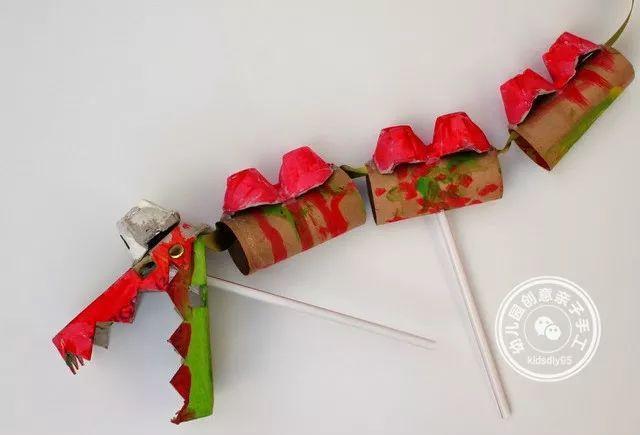 幼儿园新年手工集合:灯笼鞭炮樱花树等,五个教程三岁孩子可学习