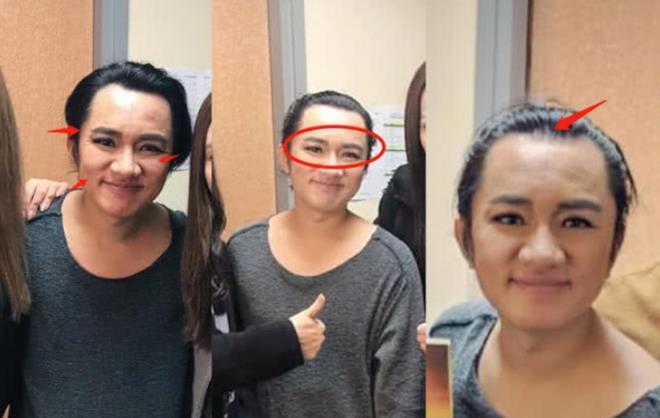 王祖蓝无修图近照,老态尽显,满脸沧桑,和亚男看起来像差十几岁