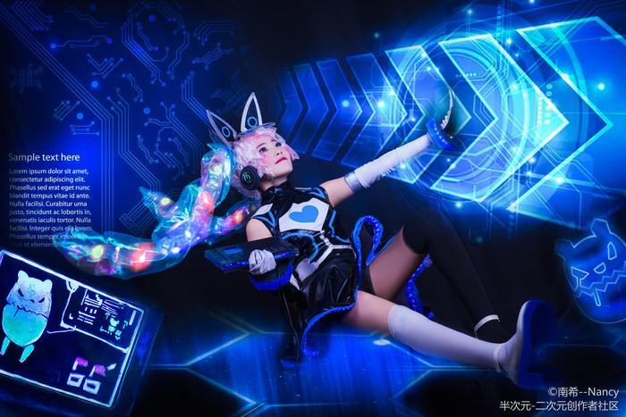 安琪拉心灵骇客cos正片 真正的世界应当有色彩，就像心