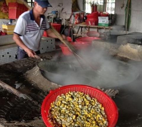 在潮汕有一种“米”叫做“薄壳米”渔民每天下海捕捞,你有吃过没