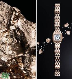 卡地亚豹姿魅影手表是什么材质？卡地亚豹姿魅影腕表是镀金的吗？