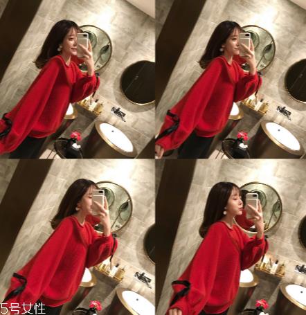 红色毛衣什么款式好看?新年运势全靠它 红色毛衣什么款式好看?新年运势全靠它