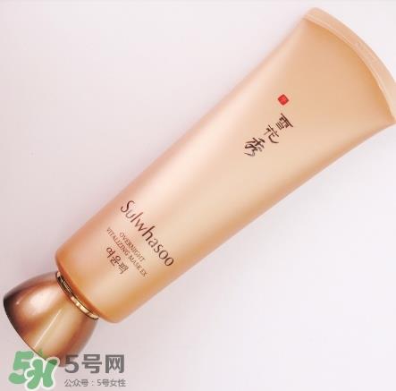 雪花秀睡眠面膜真假怎么分辨_真假对比图