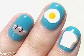 食物图案美甲大全 寿司烧肉美甲治愈不开心 食物图案美甲大全 寿司烧肉美甲治愈不开心