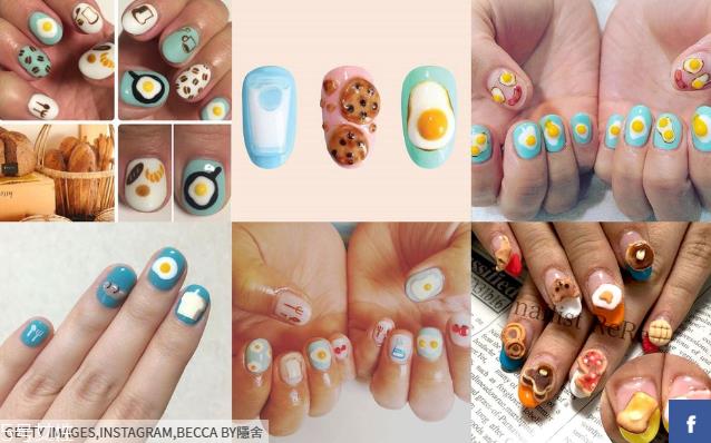 食物图案美甲大全 寿司烧肉美甲治愈不开心 食物图案美甲大全 寿司烧肉美甲治愈不开心