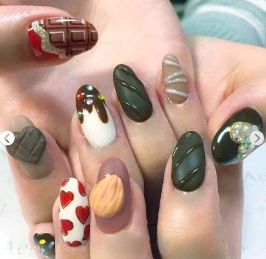 食物图案美甲大全 寿司烧肉美甲治愈不开心 食物图案美甲大全 寿司烧肉美甲治愈不开心