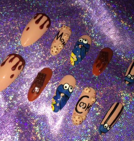 食物图案美甲大全 寿司烧肉美甲治愈不开心 食物图案美甲大全 寿司烧肉美甲治愈不开心