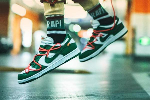 off white联名nike dunk low发售时间 最新上脚效果曝光