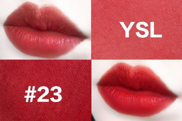 ysl小金条23号是什么颜色 ysl小金条23号试色 ysl小金条23号是什么颜色 ysl小金条23号试色