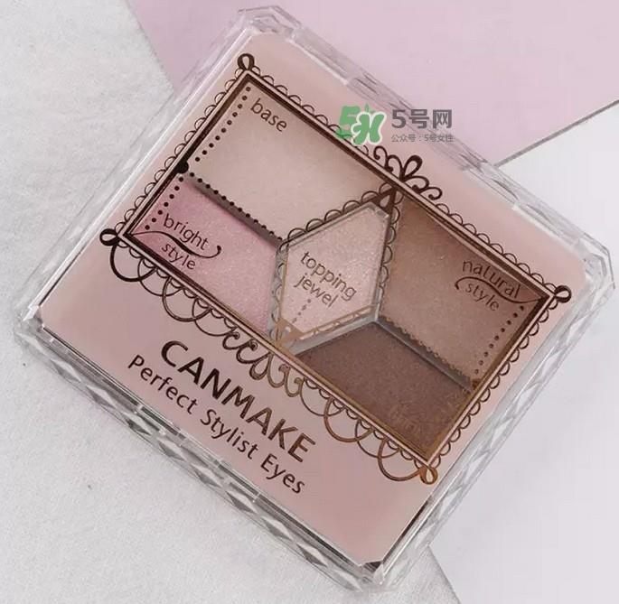 canmake五色眼影真假对比图 canmake五色眼影使用方法 canmake五色眼影真假对比图 canmake五色眼影使用方法