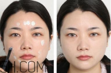 底妆怎么画显得干净无暇