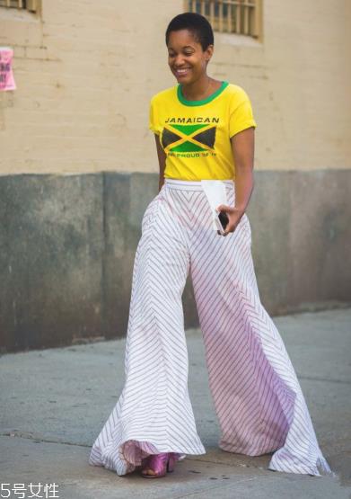 条纹阔腿裤怎么搭配衣服 条纹阔腿裤配什么上衣好看