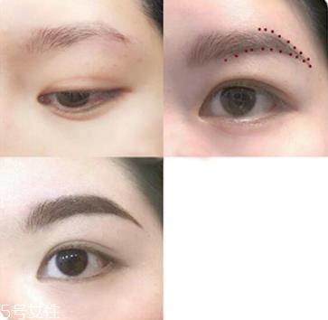 新手画眉教程 超简易画眉教程 新手画眉教程 超简易画眉教程