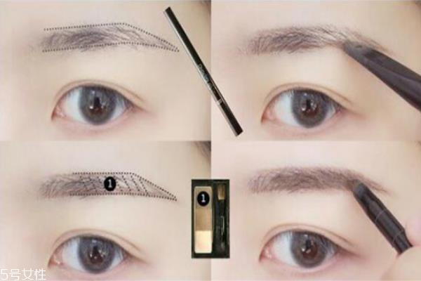 新手画眉教程 超简易画眉教程 新手画眉教程 超简易画眉教程