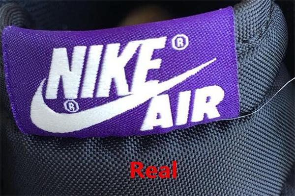 aj1黑紫脚趾真假对比 坚决抵制假货 aj1黑紫脚趾真假对比 坚决抵制假货