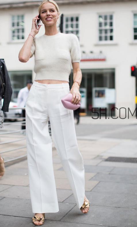 针织衫配阔腿裤好看吗？针织衫和阔腿裤怎么搭配？