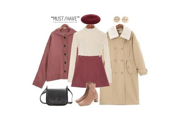 韩国女生冬季穿搭图片 20套韩国女生温柔穿搭 韩国女生冬季穿搭图片 20套韩国女生温柔穿搭