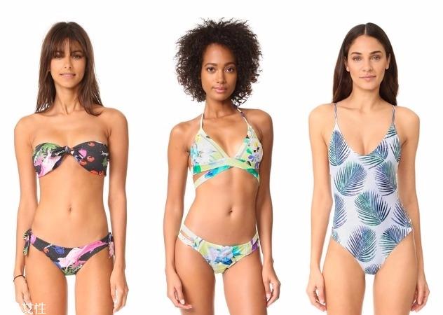 印花泳衣好看吗 15款印花风泳装图片