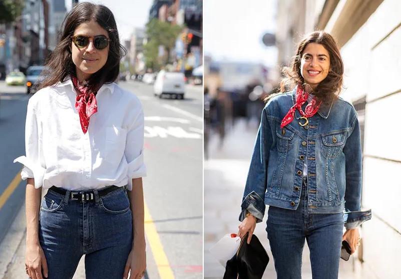 小方巾怎么绑 3种绑法变饰品 小方巾怎么绑 3种绑法变饰品