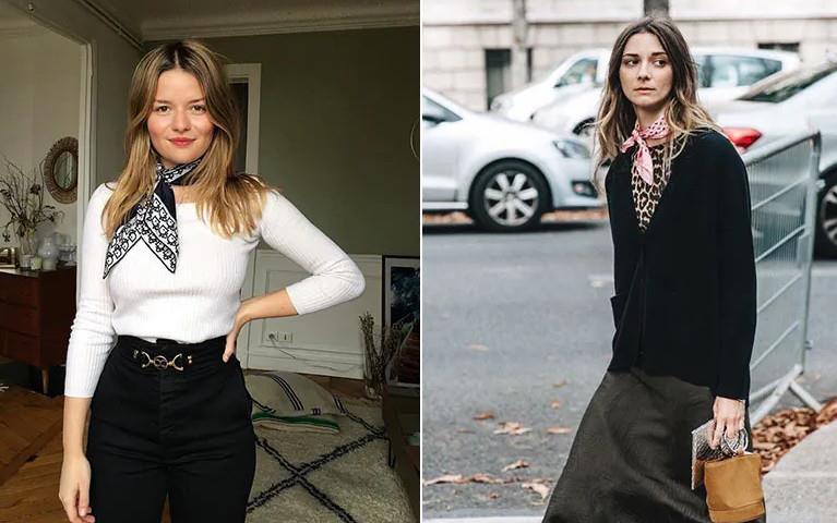 小方巾怎么绑 3种绑法变饰品 小方巾怎么绑 3种绑法变饰品