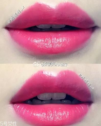 dior迪奥520口红试色真人 迪奥520漂亮的水红色