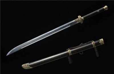 ​黑金古刀，一把帅气的古兵器
