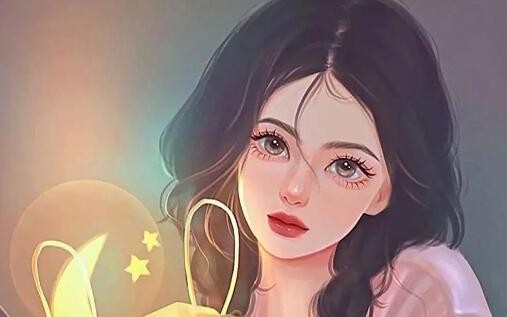 卡通头像的女生