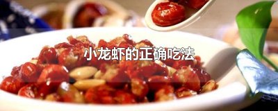 ​小龙虾的正确吃法