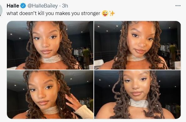 黑皮肤小美人鱼引争议 本人晒自拍疑似回怼恶评