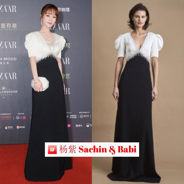 杨紫粉色百褶裙穿搭（精选杨紫出道以来的穿搭）(28)