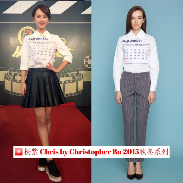 杨紫粉色百褶裙穿搭（精选杨紫出道以来的穿搭）(1)