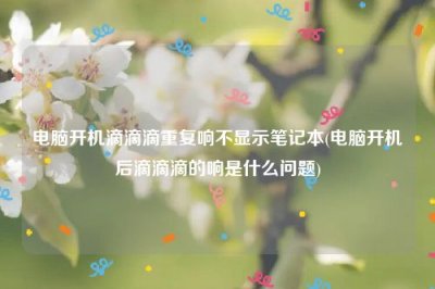 ​电脑开机滴滴滴重复响不显示笔记本(电脑开机后滴滴滴的响是什么问题)